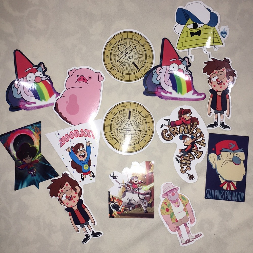 Gravity Falls Stickers Assortment